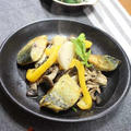 鯖と蕪とたっぷり野菜のカレー風味炒め
