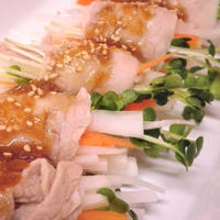 野菜のうまみドレッシングを使って・・・その①