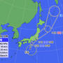 台風8号  東海で線状降水帯発生のおそれ