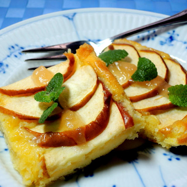 つくれぽのりんごのケーキ2種☆赤ワインに合う料理色々～♪