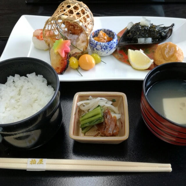 日本料理柏屋の四季プレートランチ♪秋メニュー♪