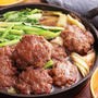【レシピ】合いびき肉で作るハンバーグすき焼き♡#すき焼き #合いびき肉 #ひき肉 #ハンバーグ #小松菜
