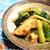 野菜てんぷらと小松菜のマヨぽん焼き♪