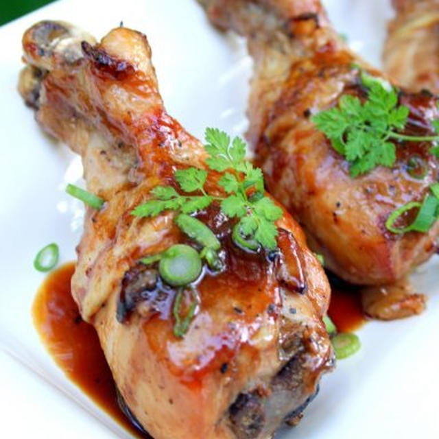 Pineapple Hoisin Chicken Drumsticksパイナップル海鮮醤照り焼き鶏ドラムスティック