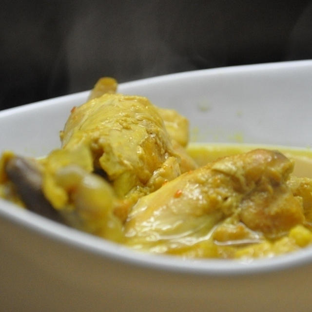 □手羽元カレースープ□