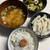 ワタシ朝ごはん☆シラス梅干しご飯。