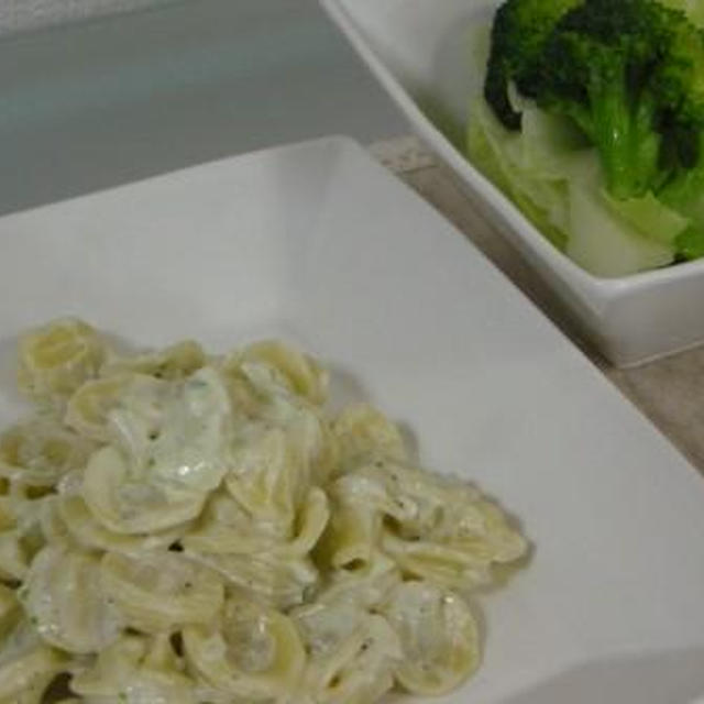 ブルーチーズのパスタ