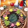 …あちこちクリスマスで（笑）　焼きドーナツdeリース～★