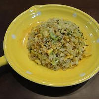 ショウガ風味の香味チャーハン