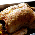 レシピ公開中❤️日常に丸鶏のローストチキン！
