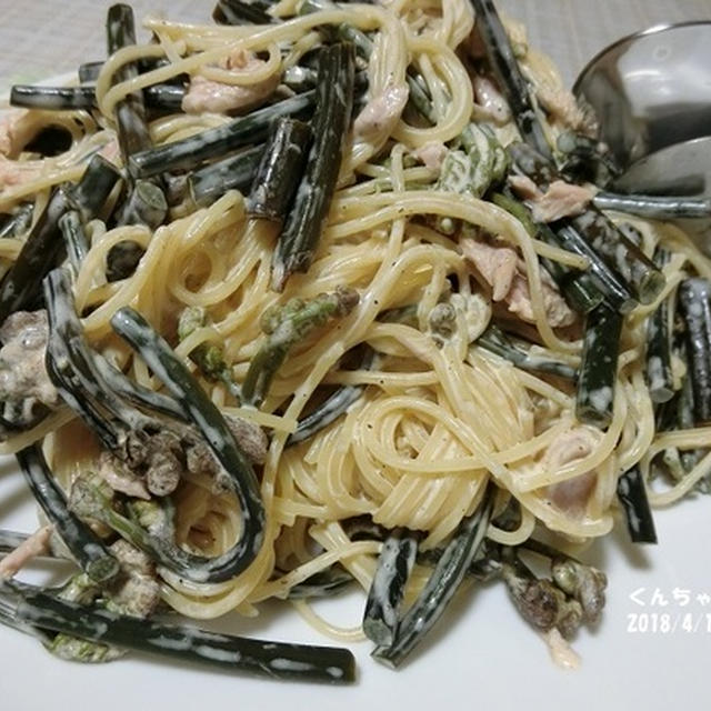 ☆蕨のパスタサラダ☆