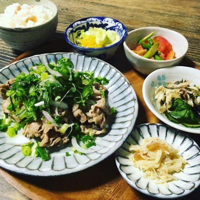 疲労回復まごわやさしい晩ごはん～筋肉痛にはクエン酸いろいろ～♪
