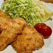 鶏カツ、塩麴で柔らかふわっふわ！