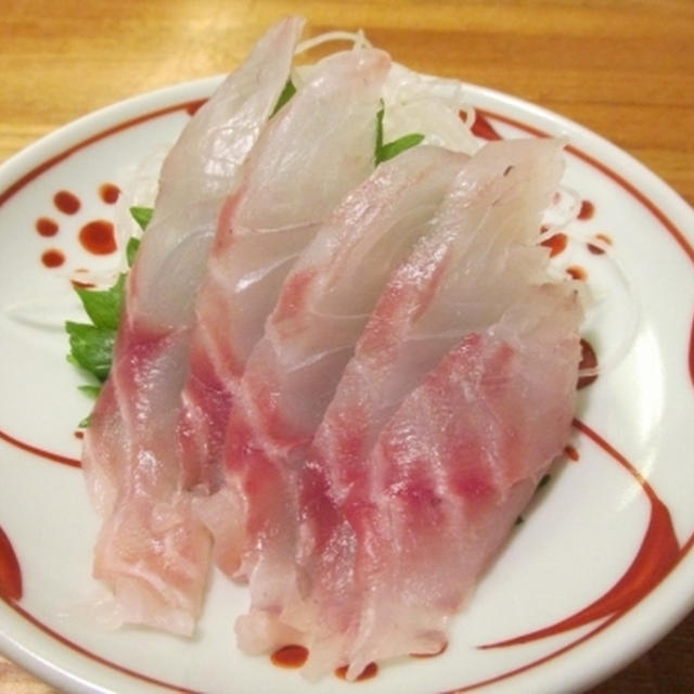 【旨魚料理】メジナの刺身