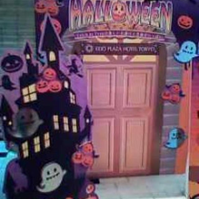 予約必須なグラスコート☆ハロウィンブッフェ～京王プラザホテル