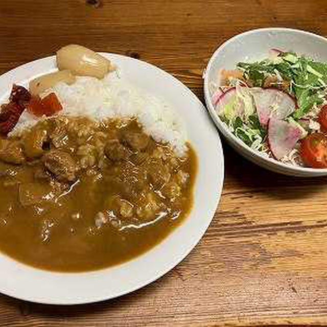 横浜ハイカラーカレー。豚バラ白菜鍋