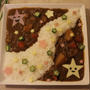 七夕に★☆デコカレー