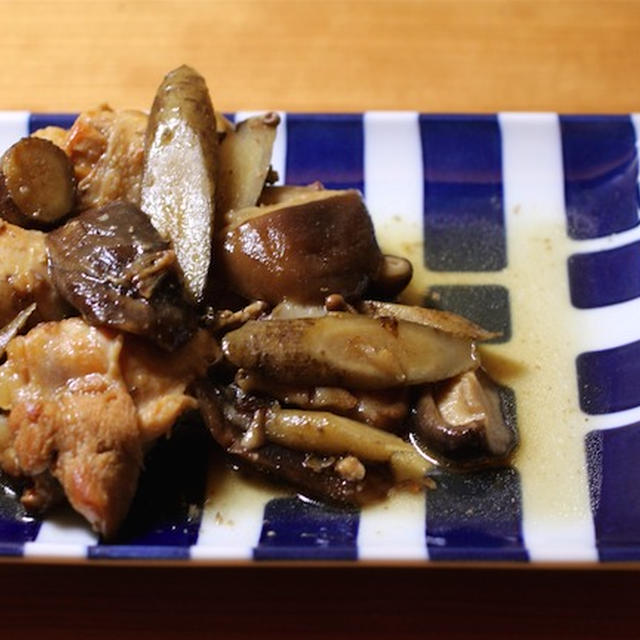 手羽元とごぼうの山椒煮