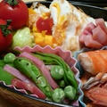 絹さやベーコン・・・お弁当♪