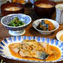 さばの味噌キムチ煮。一汁四菜。