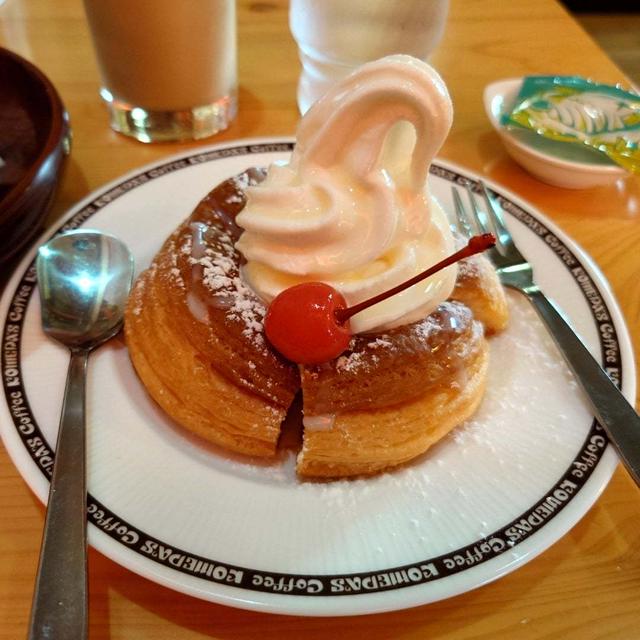 灼熱極暑(汗)久しぶりのコメダ珈琲でクールダウン❤