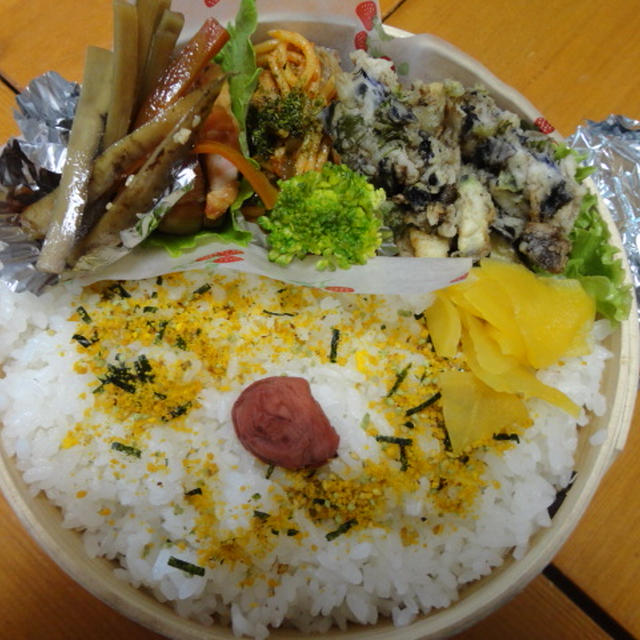 かき揚げキンピラ弁当★
