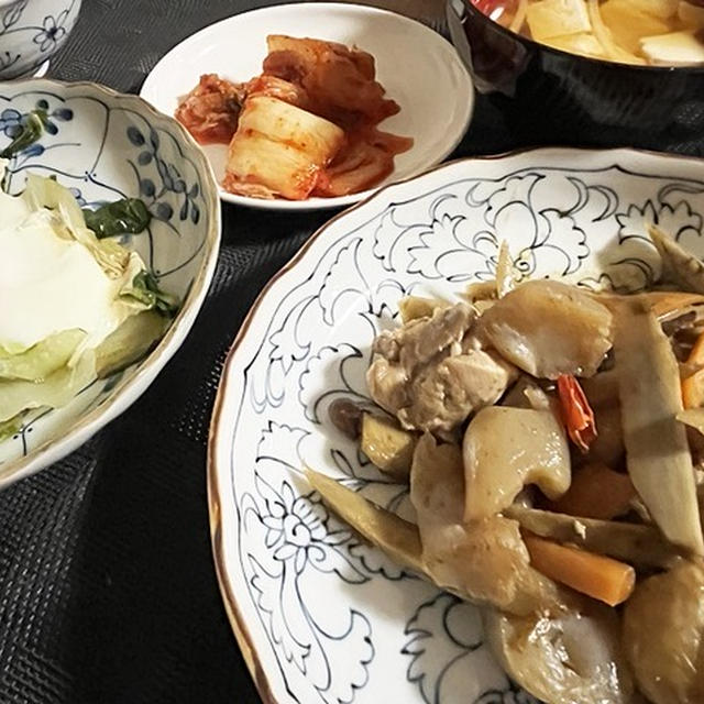夫の酷すぎたミス(;^_^A＆ゴボウと鶏肉のガーリック味噌炒め