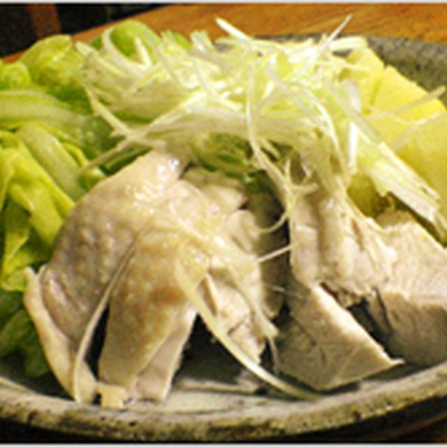 茹で鶏＆茹で野菜