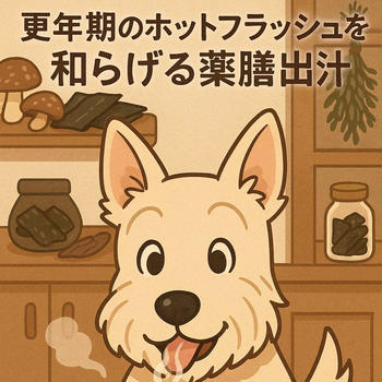 更年期ホットフラッシュを和らげる薬膳出汁とは