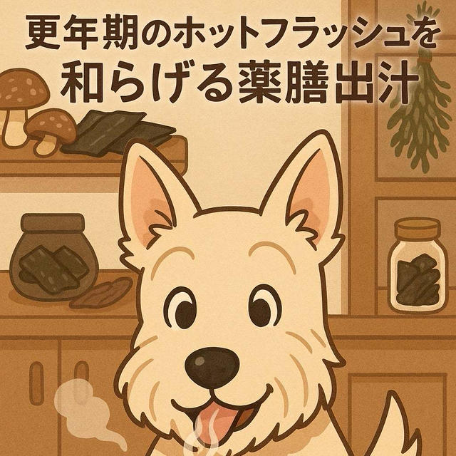 更年期ホットフラッシュを和らげる薬膳出汁とは