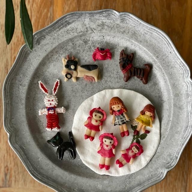 母作のブローチが出てきた♪