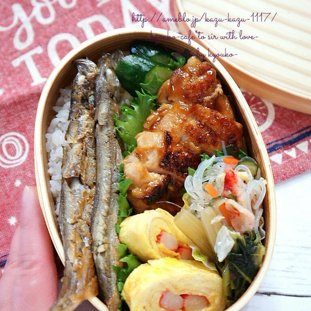 カフェ弁当☆5日分のお弁当まとめ･エフェクト(汗)