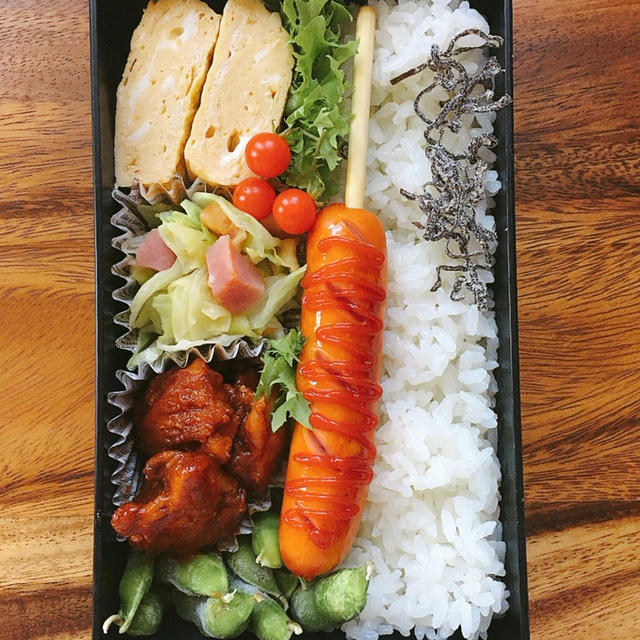 チキンチャップ弁当＊つくりおき＊冷凍ストック/マイクロトマトと玄米