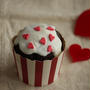 バレンタイン♪ホットケーキミックスで簡単チョコカップケーキ