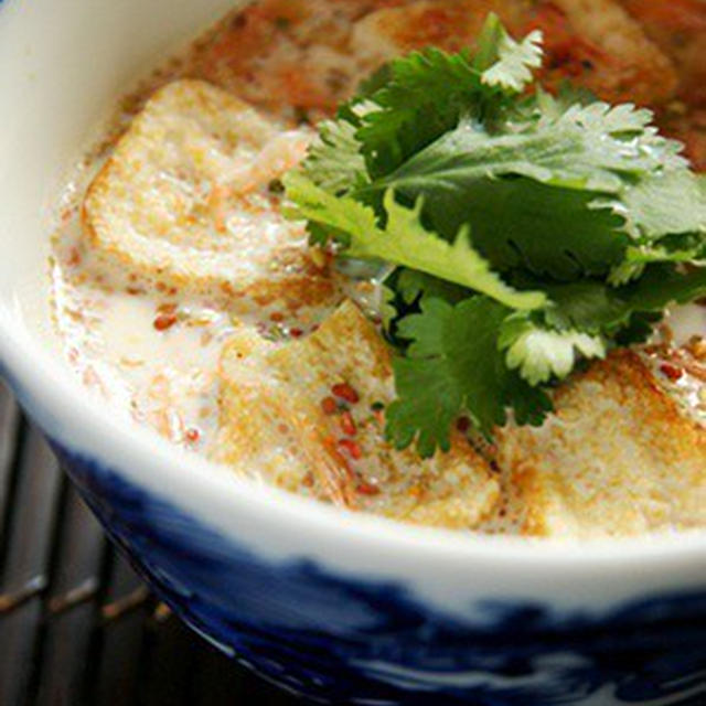 台湾風朝ごはん！豆乳たっぷり「鹹豆漿（シエンドウジャン）」♪