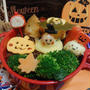 ハロウインそぼろ弁当〖デコ弁＊ハロウイン〗