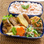 保存食材の残りで疲労回復効果！主人弁当【ソーメンキムチちゃんぷる】