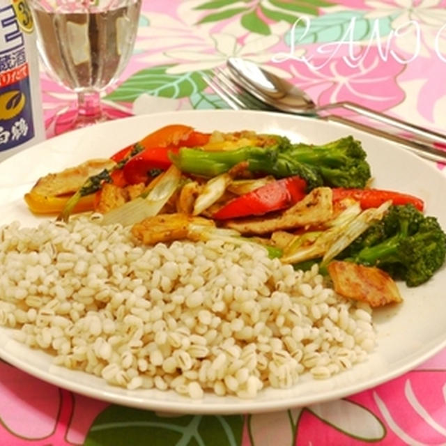 ワンプレートランチ　Vegetable-Stir Fry with Fish