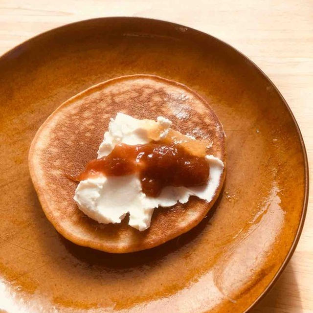 米粉と蜂蜜のパンケーキ