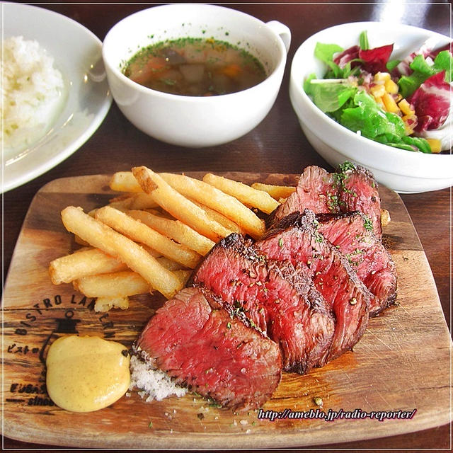 限定！和牛熟成肉ランチ☆肉ビストロ ランタン（二子玉川）わんこOK　