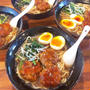 ランチは角煮風豚こまラーメンです！！