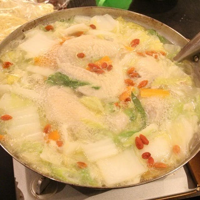 15分で白くなるサムゲタン鍋を作ろう！！