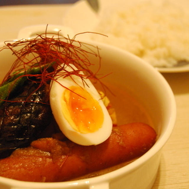 残暑に！さらっと和風スープカレー