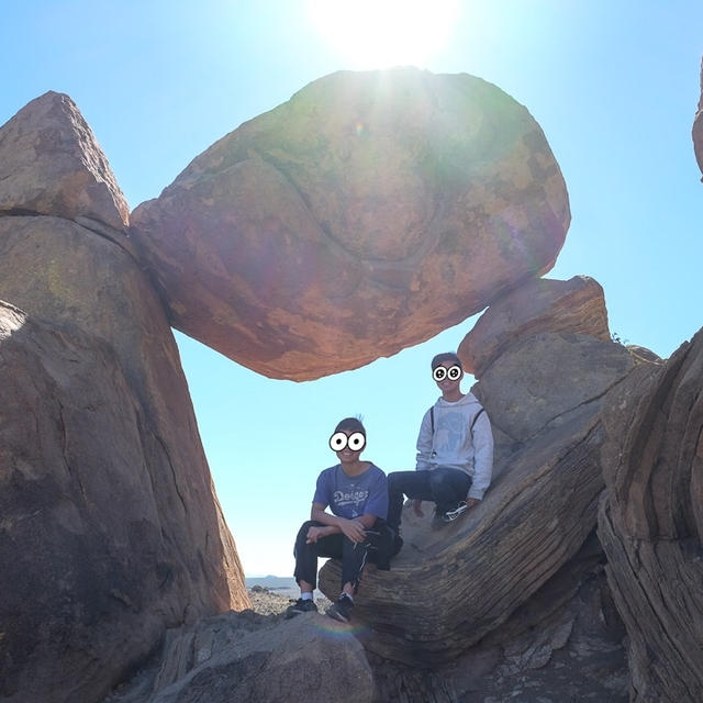 西テキサス旅行記＊【Day３】② バランスロックを見に行く- Grapevine Hills Trail