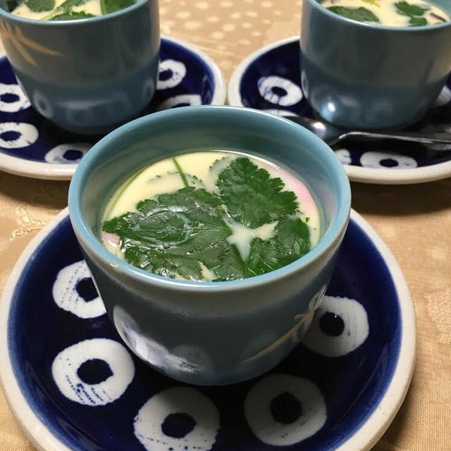 初心に帰って茶碗蒸し