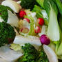 今日のごはん：無農薬野菜で作る！ステンレス鍋で秒速せいろ蒸しディナー！