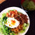 お昼はビビンバ風？野菜たっぷりまぜまぜピリ辛丼！