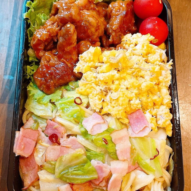 チー玉ペペロンチーノ弁当です！！