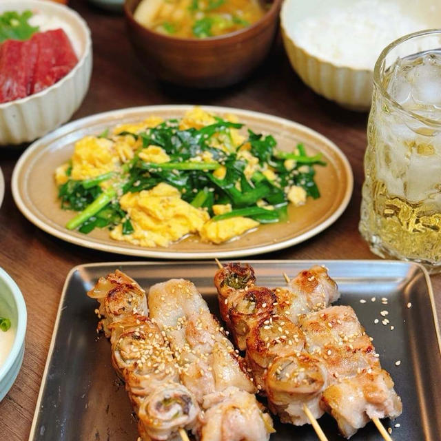 おうち居酒屋オープン！簡単＆美味しいお酒が進む♪絶品「豚バラ梅しそ串焼き」レシピ