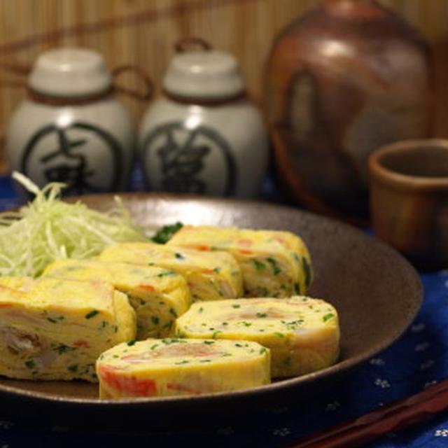 コロッケ玉子焼き　＆　餃子玉子焼き